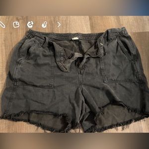 Aerie black shorts